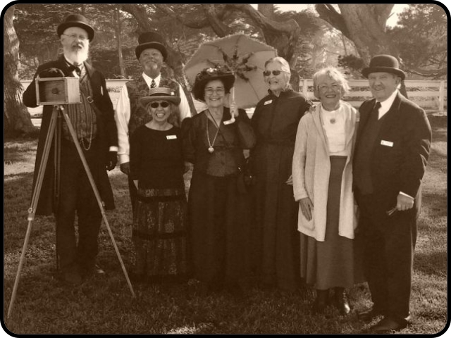 reenactment of 1890s attire